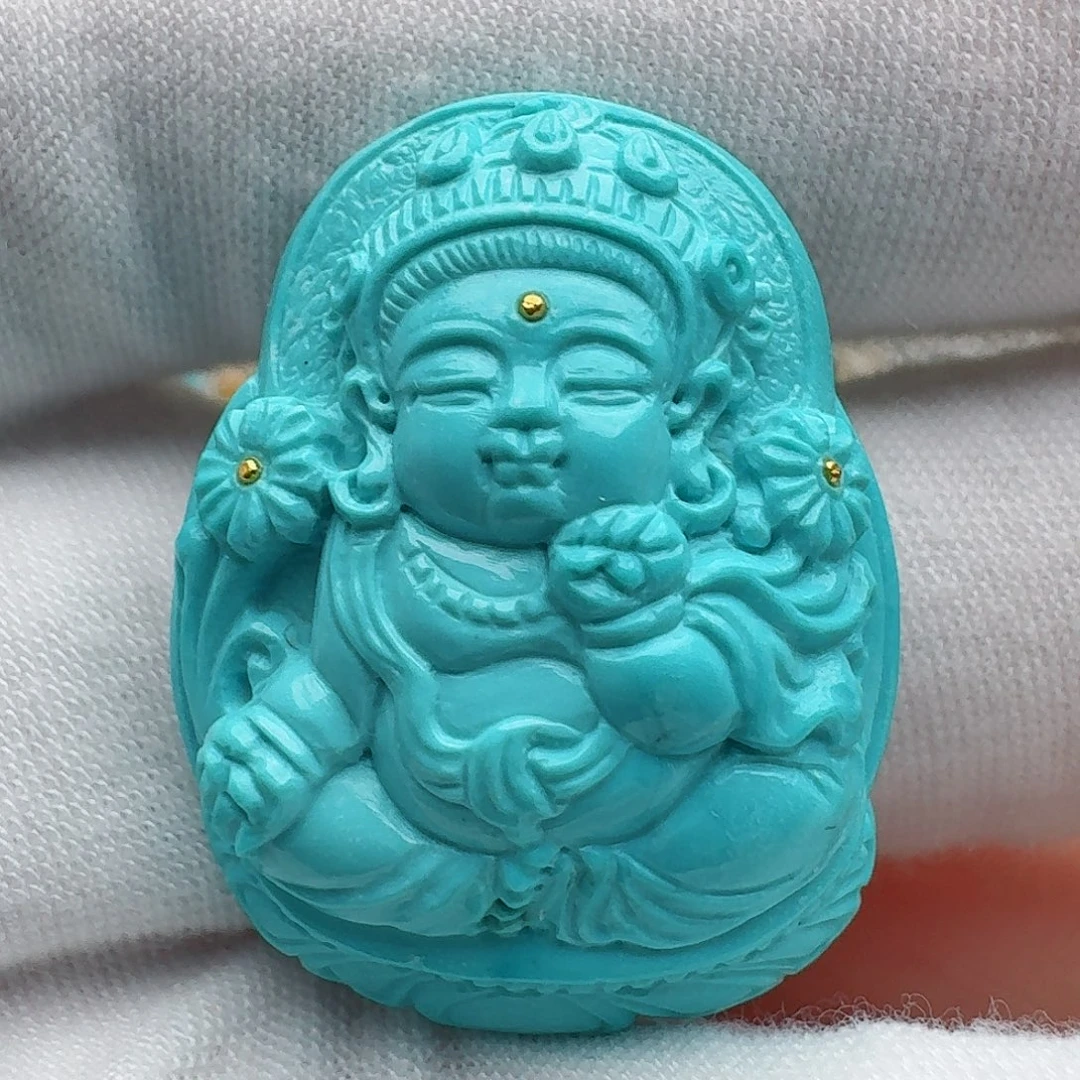 绿松石未镶嵌配饰