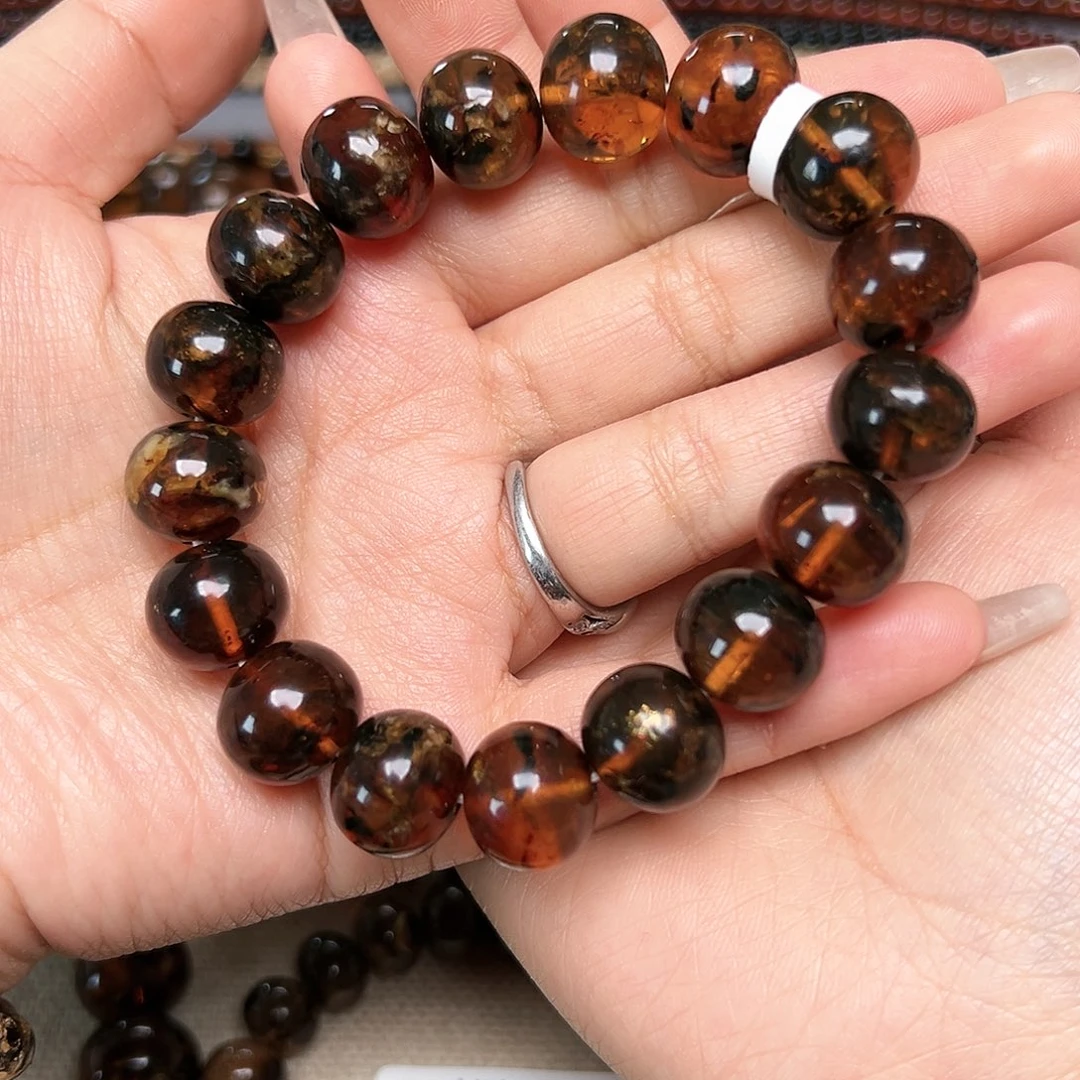 琥珀未镶嵌裸石抚顺琥珀十四10595