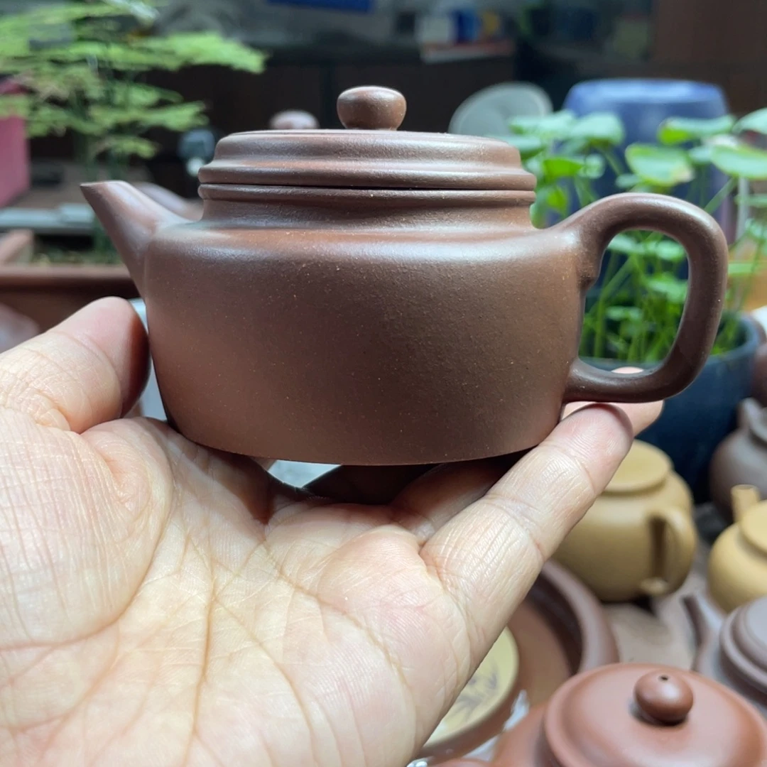 紫砂茶壶德钟底槽清