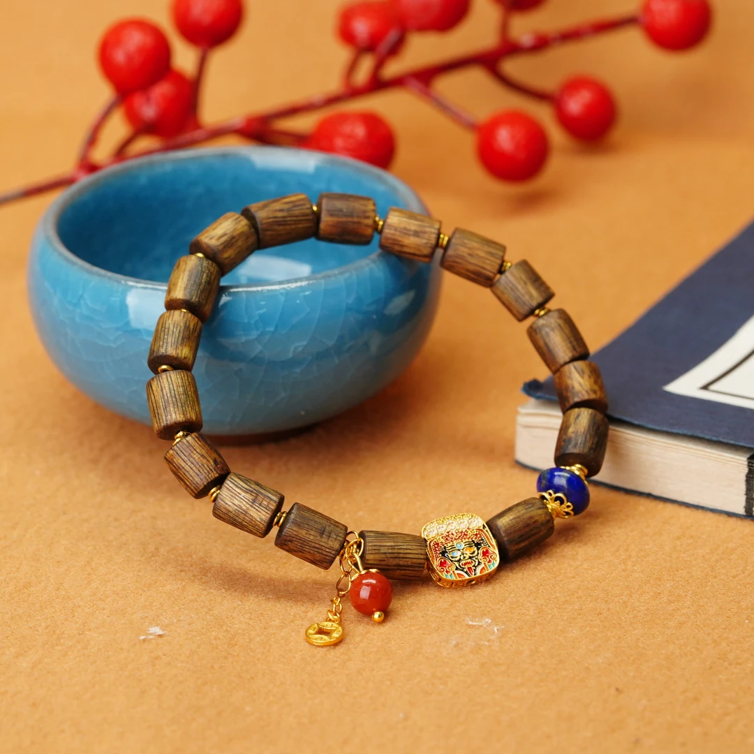 【小北好物】沉香DIY单圈手串带瓶【多样性发一件】-17QH81X230