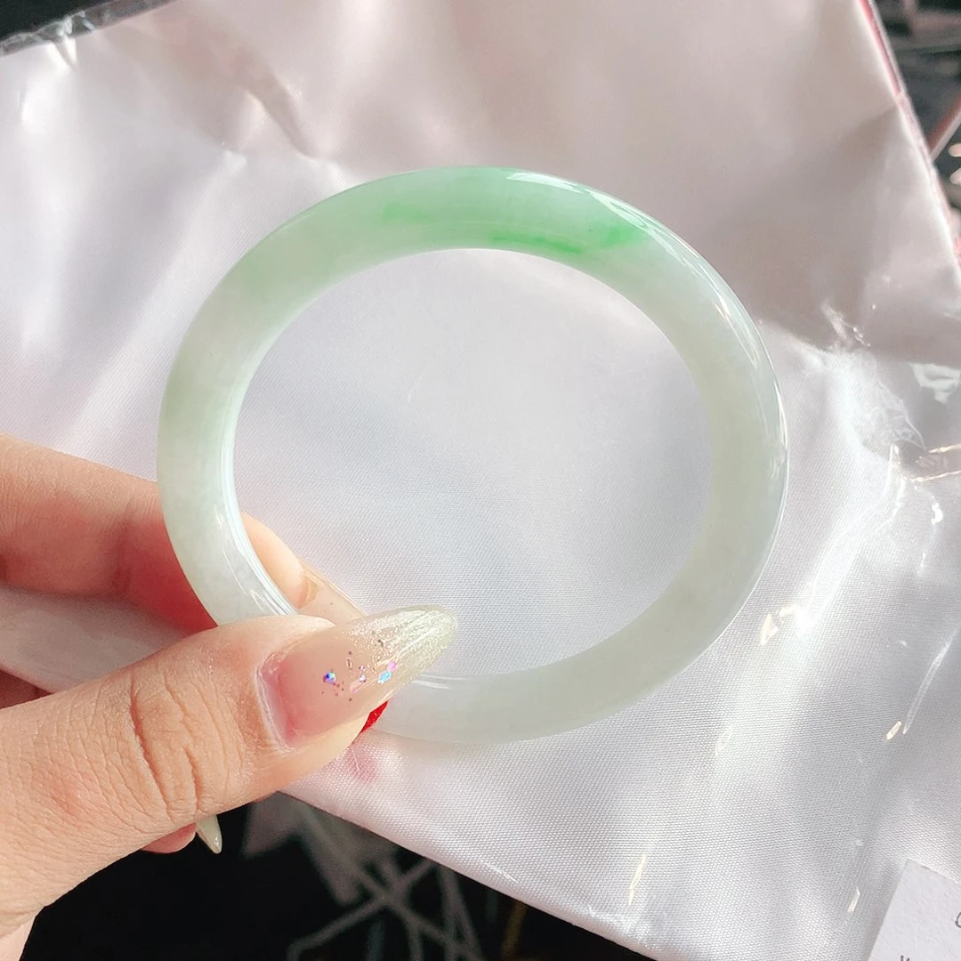 未镶嵌手镯翡翠55圈1258
