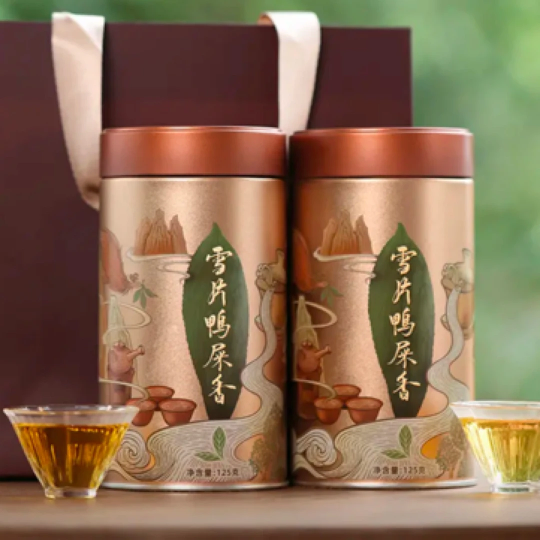 净乐枞雪片鸭屎香清香型凤凰单枞茶高香甘爽潮州特产茶叶凤凰单丛