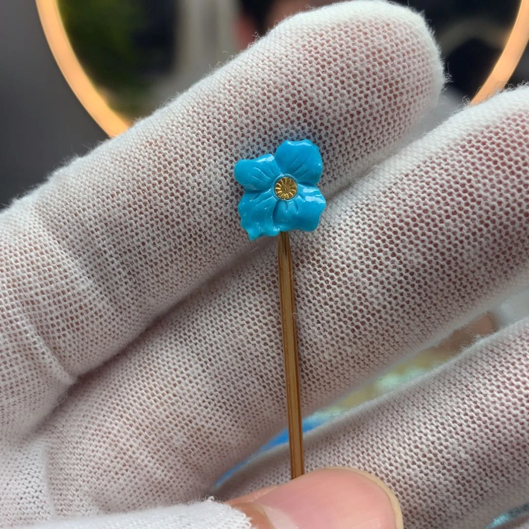 绿松石挂件未镶嵌