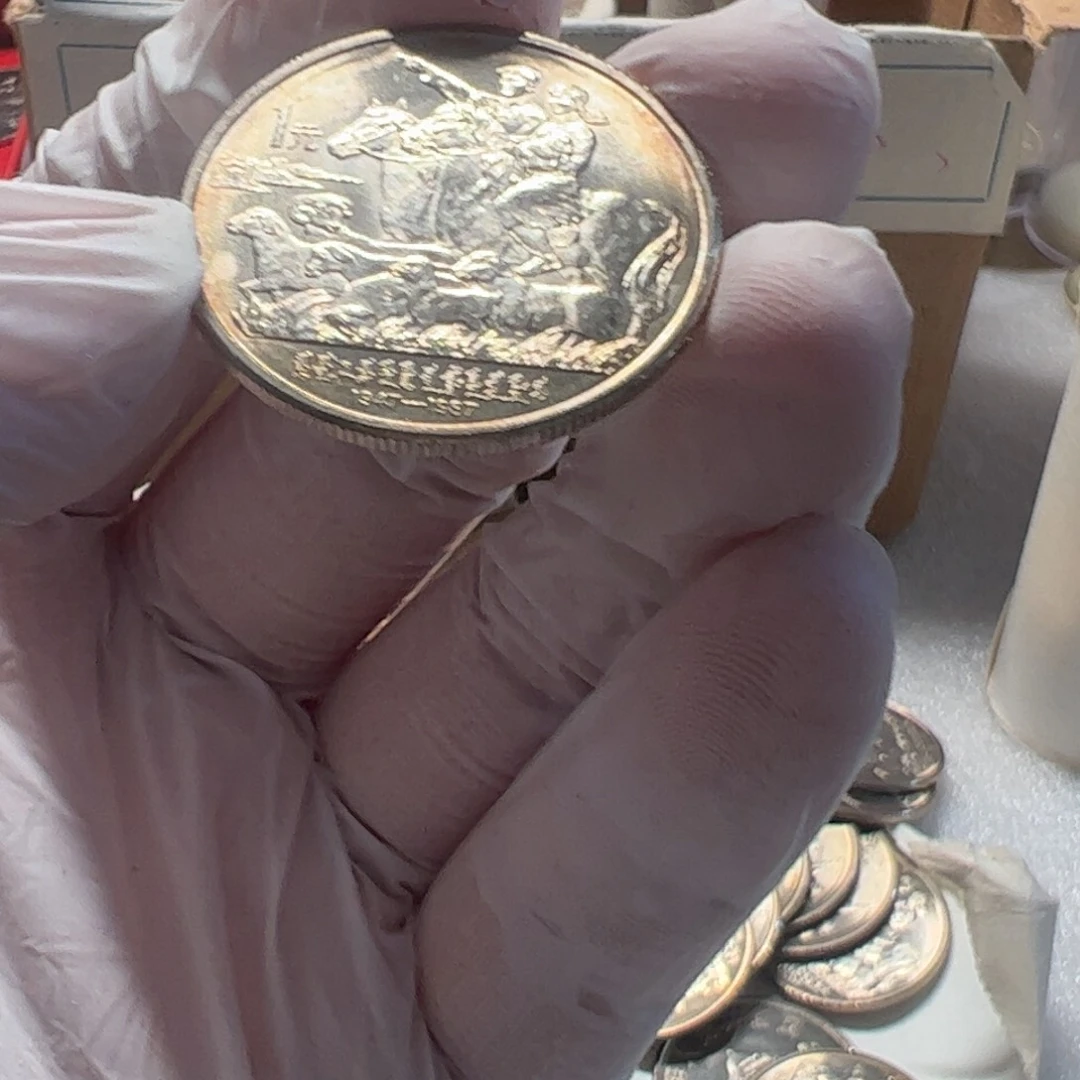 其他普通金属5枚内蒙币（抽真空）