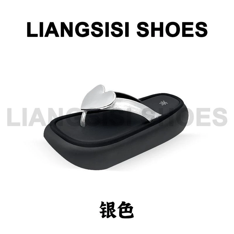 梁思思SHOES夏季新款时尚城市通勤厚底人字拖-A12