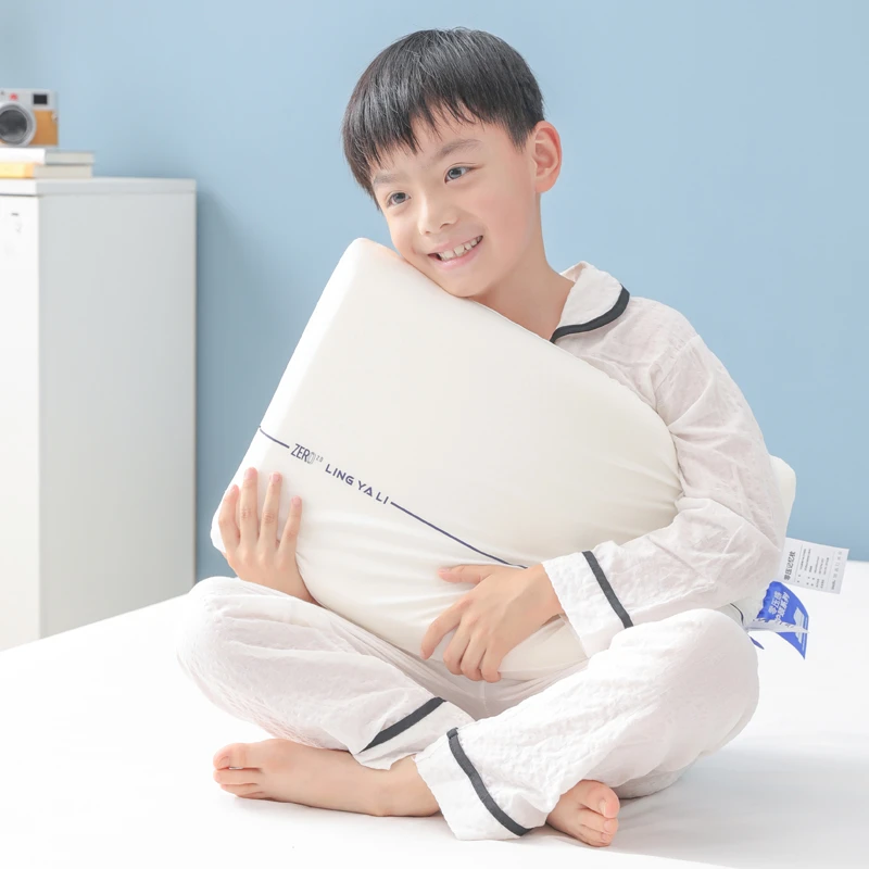 【幼儿记忆枕】【1-6周岁】零压力慢回弹动态护颈枕A类儿童枕纯棉枕套