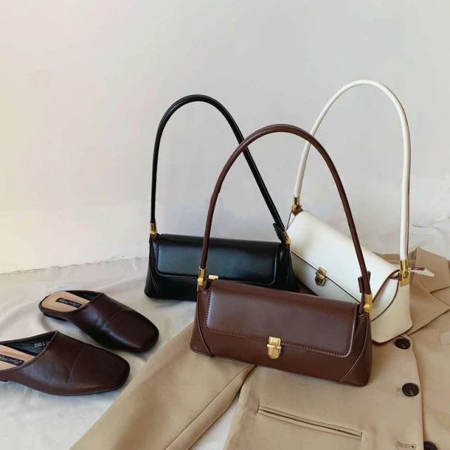 网红包包女2025新款夏时尚百搭腋下包大容量单肩手提包法棍包小包