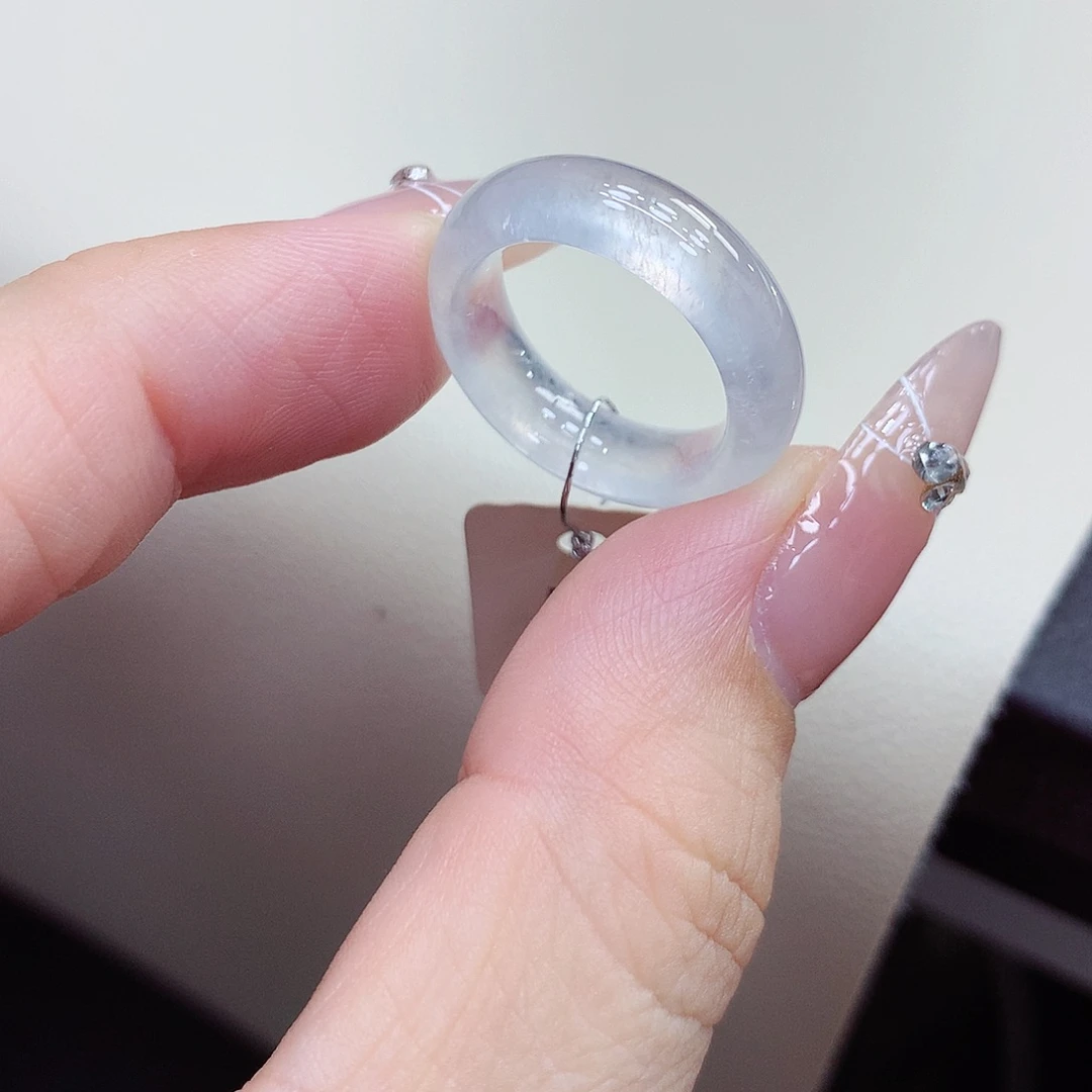 翡翠戒指未镶嵌10号