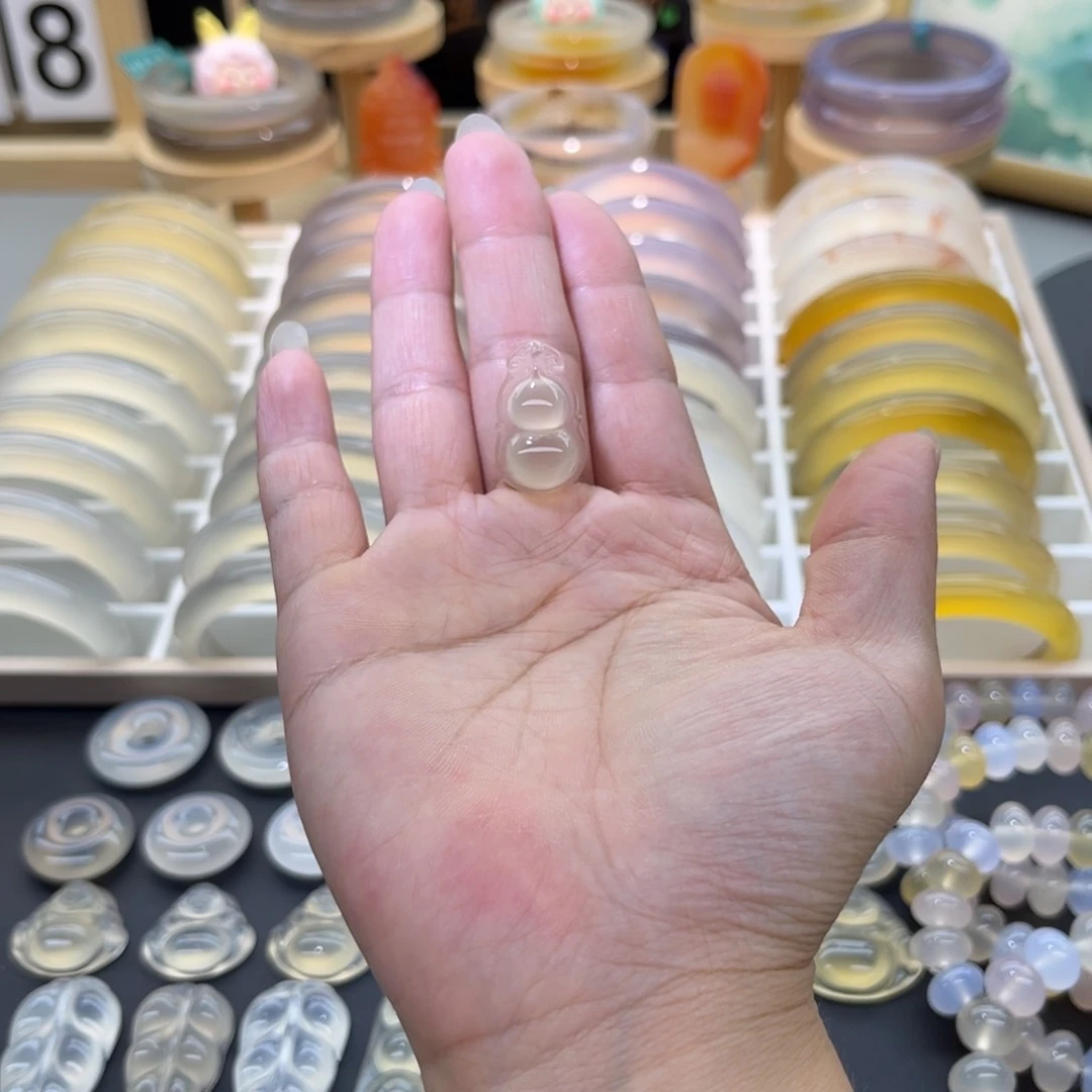 —***8玛瑙/玉髓颈饰未镶嵌