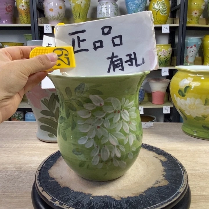 景德镇高温陶瓷花盆