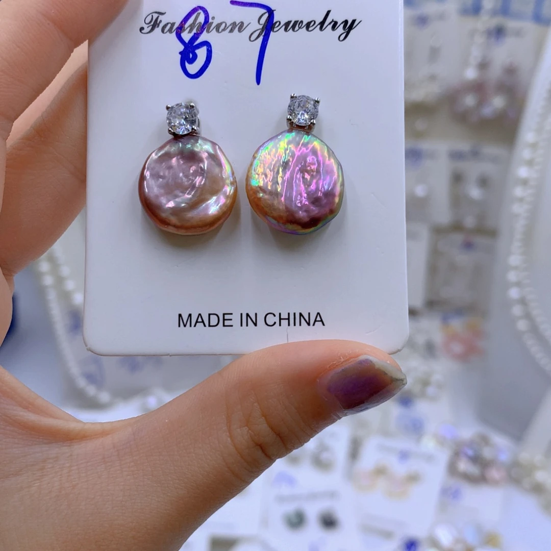 淡水珍珠颈饰银S925镶嵌