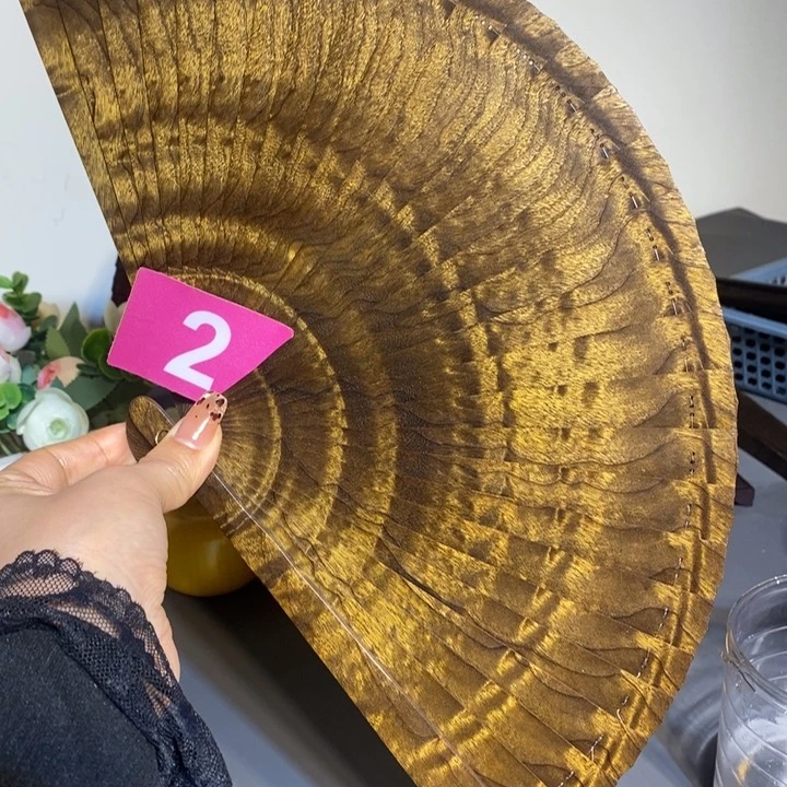 金丝楠清**许金丝楠木扇子