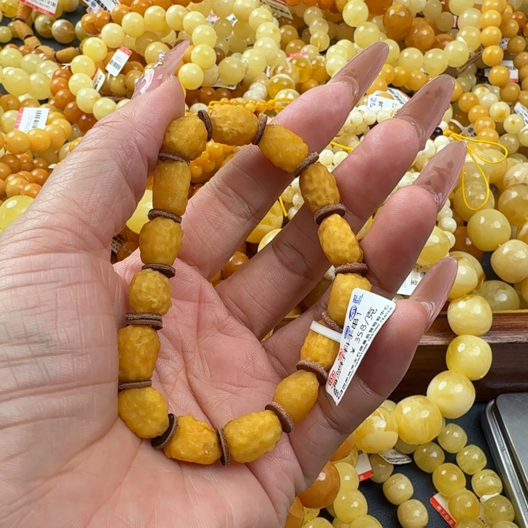 琥珀未镶嵌珠宝奇石