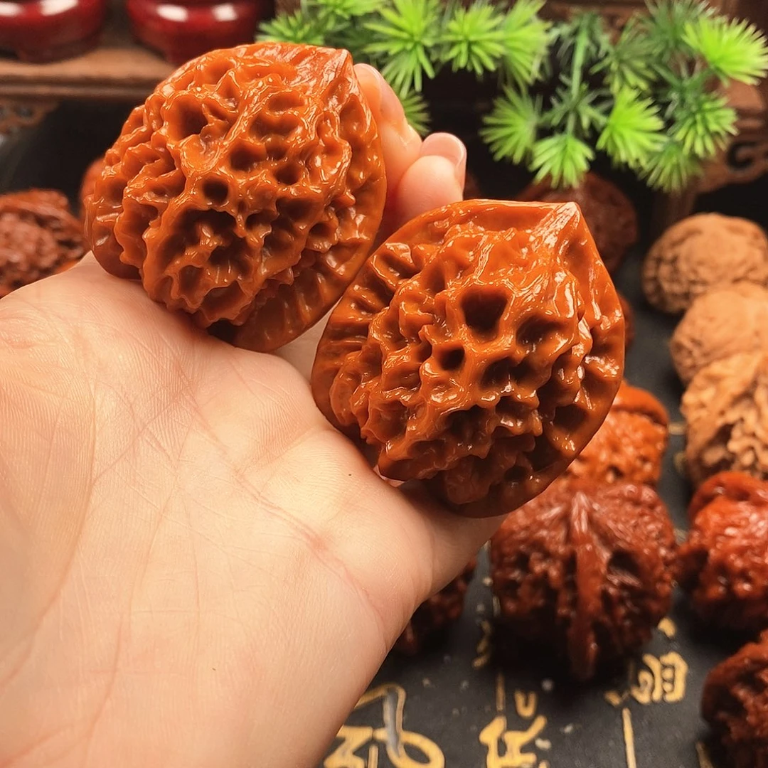 文玩核桃把件帝王