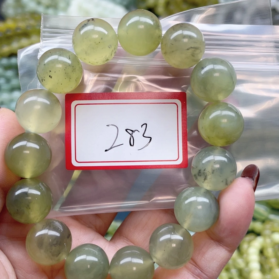 未镶嵌蛇纹石玉手串