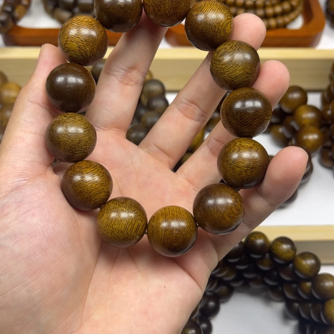 步***云手串沉香越南芽庄黄棋楠1.8