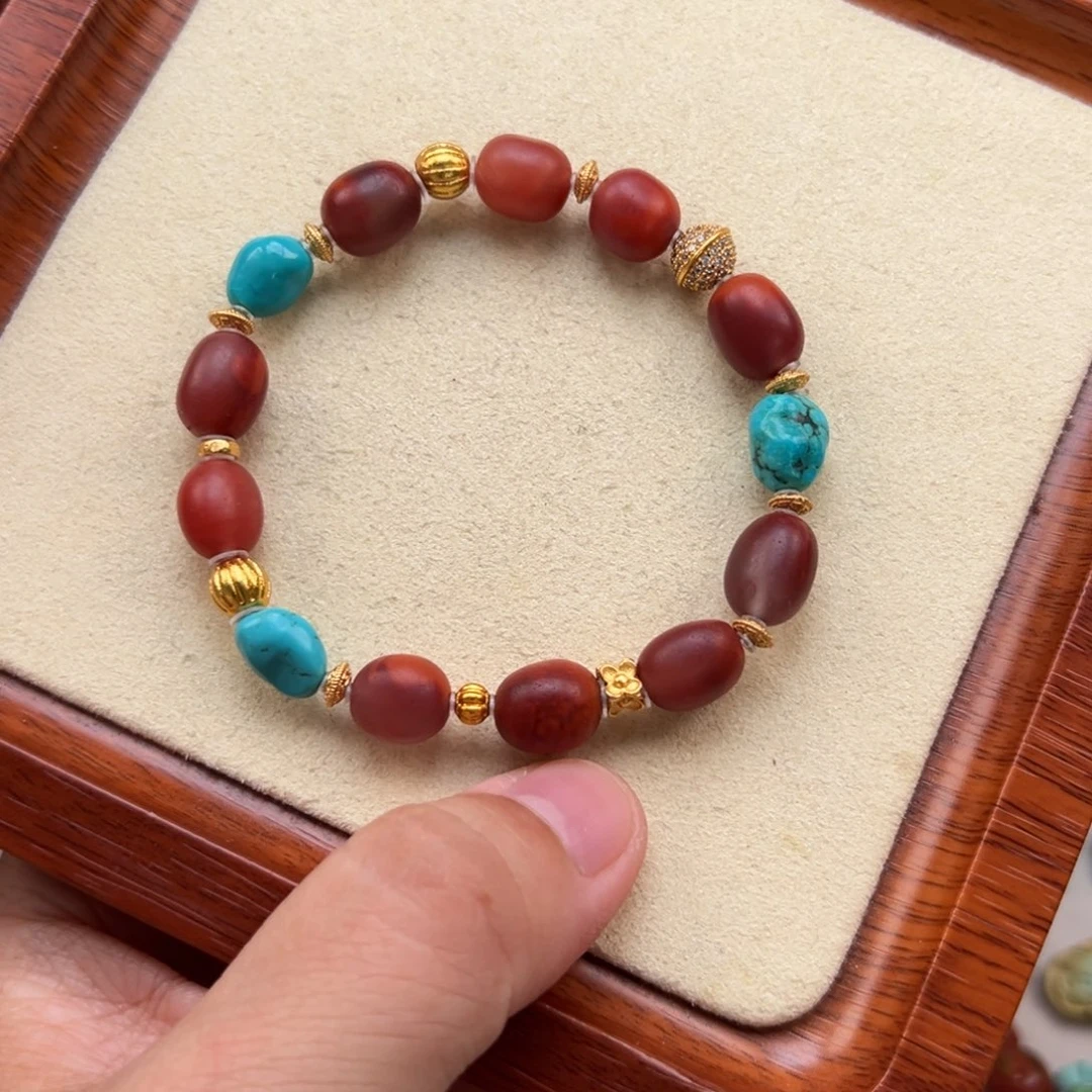 南红玛瑙未镶嵌手串