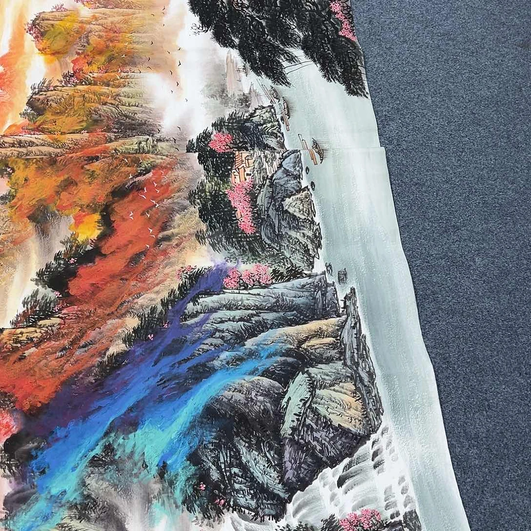 国画纯手绘作品欣赏