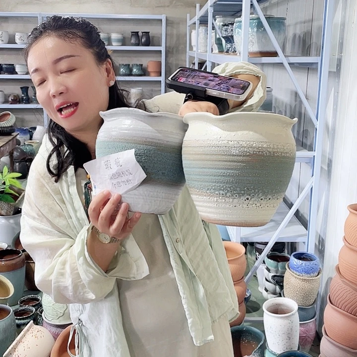 19/19红陶瑕疵两个