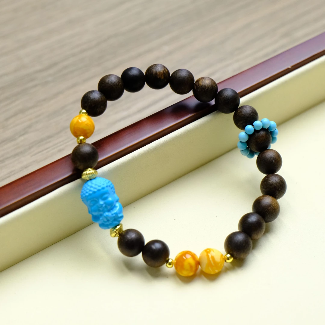 DIY宝宝佛跑环越南芽庄饰品手串