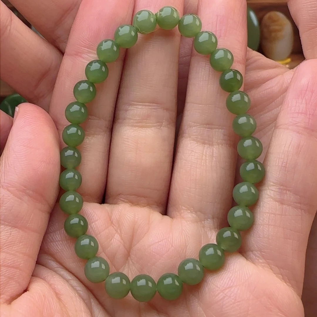 和田玉手链未镶嵌