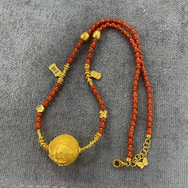 27.63克  足金999  牡丹锁骨 下单即锁价(金条)不支持退换