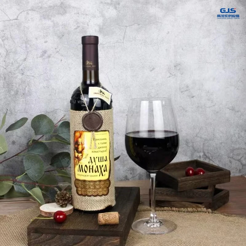 摩尔多瓦原瓶原装进口修道士心灵半甜红酒750ml/瓶