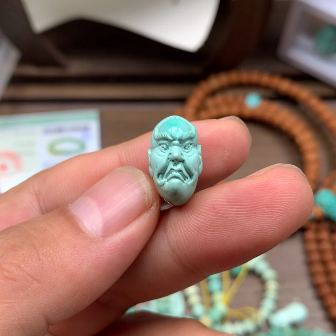 未镶嵌绿松石雕刻