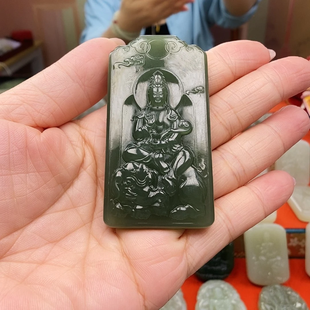 颈饰未镶嵌和田玉三****育