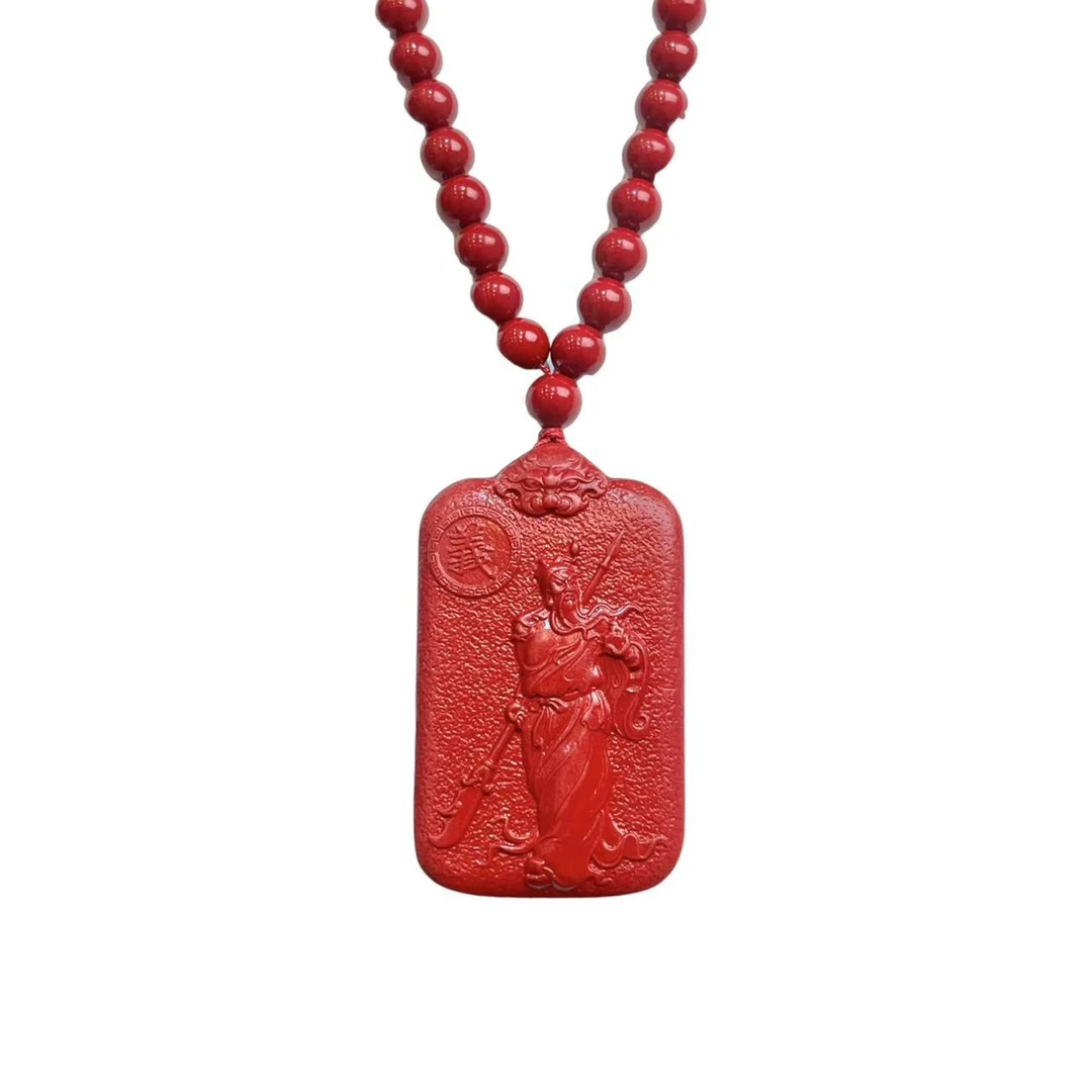 辰砂朱砂吊坠（赠链） G01-36