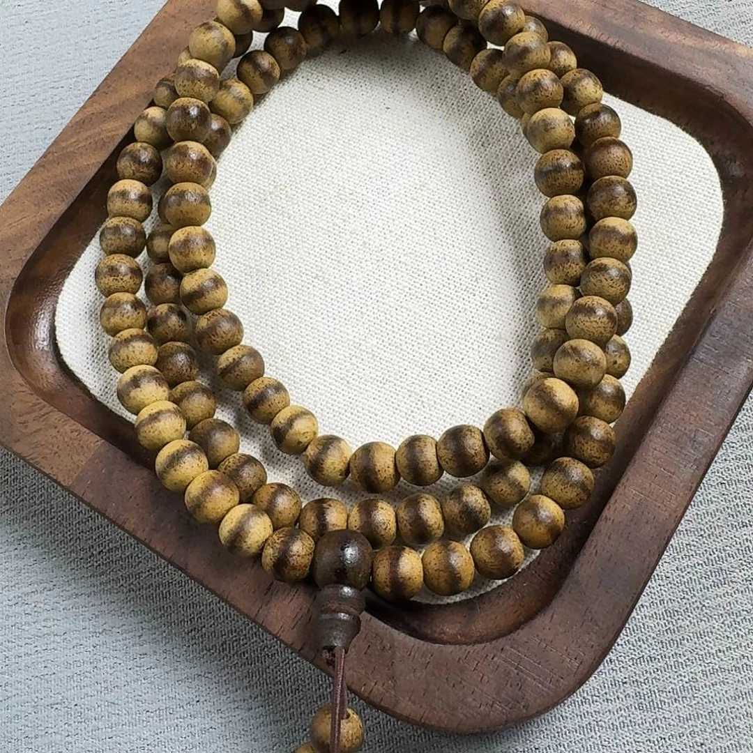 沉香香囊沉香达拉干圆珠多圈卡07发一