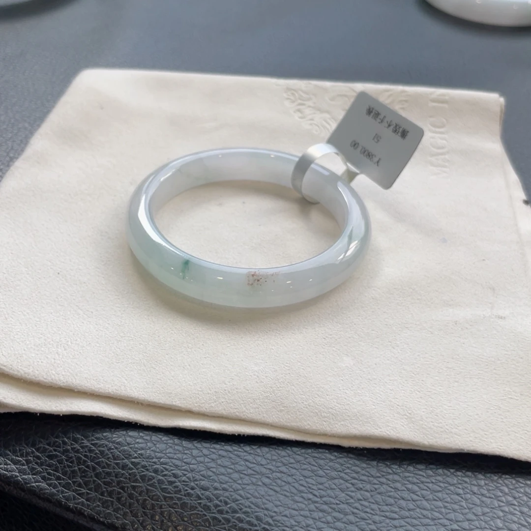 翡翠未镶嵌手镯纹51
