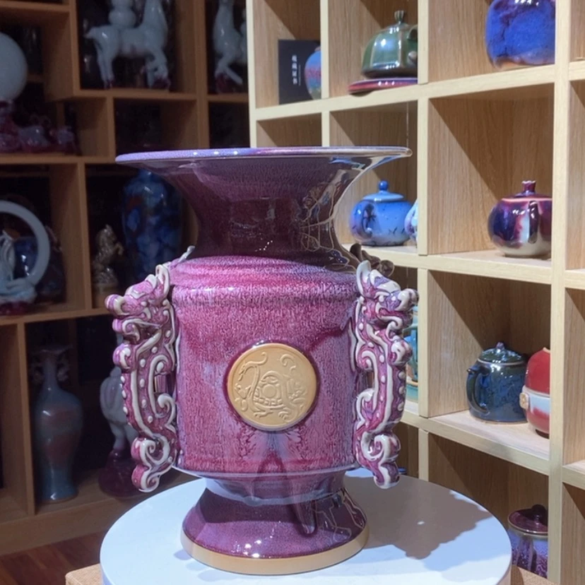 【闪购商品】瓷片钧瓷艺术作品002