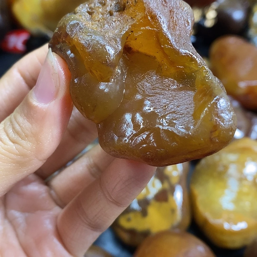 玛瑙/玉髓未镶嵌手把件