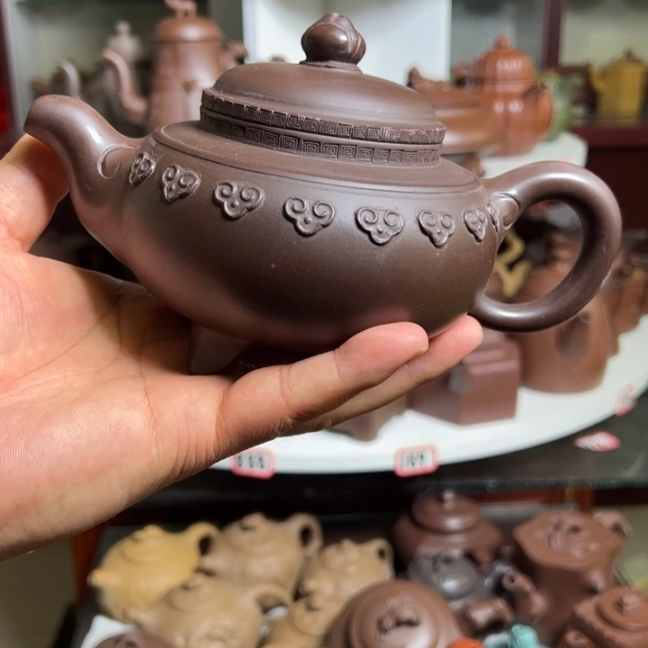 茶壶紫砂原矿如意