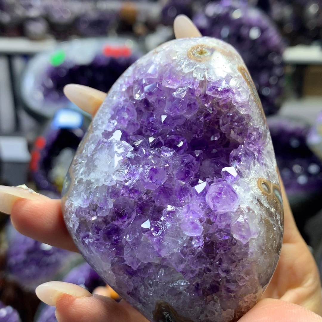 水晶摆件婷未镶嵌