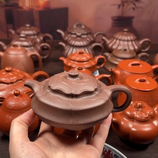 茶壶紫砂紫泥180毫升
