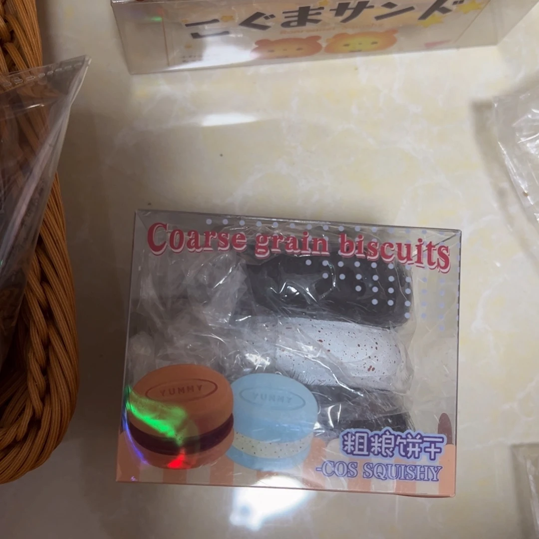 粗粮饼干 湿软橡皮泥手感