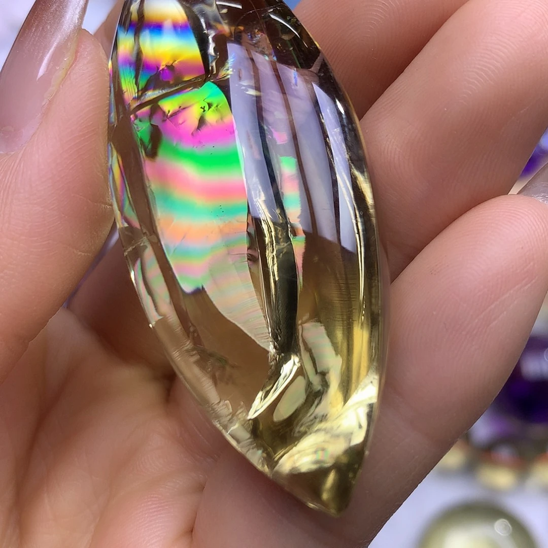 水晶珠宝半成品未镶嵌