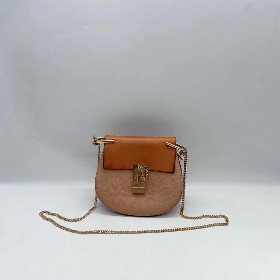 95新 Chloe/蔻依 1105 8561 蔻依拼色小猪包