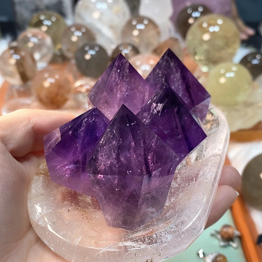 水晶珠宝半成品未镶嵌多样性一件200