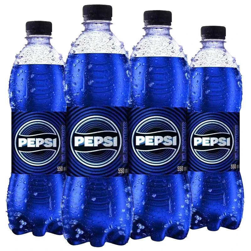 泰国进口百事蓝可乐碳酸饮料550ml/瓶限量版电蓝色可乐汽水