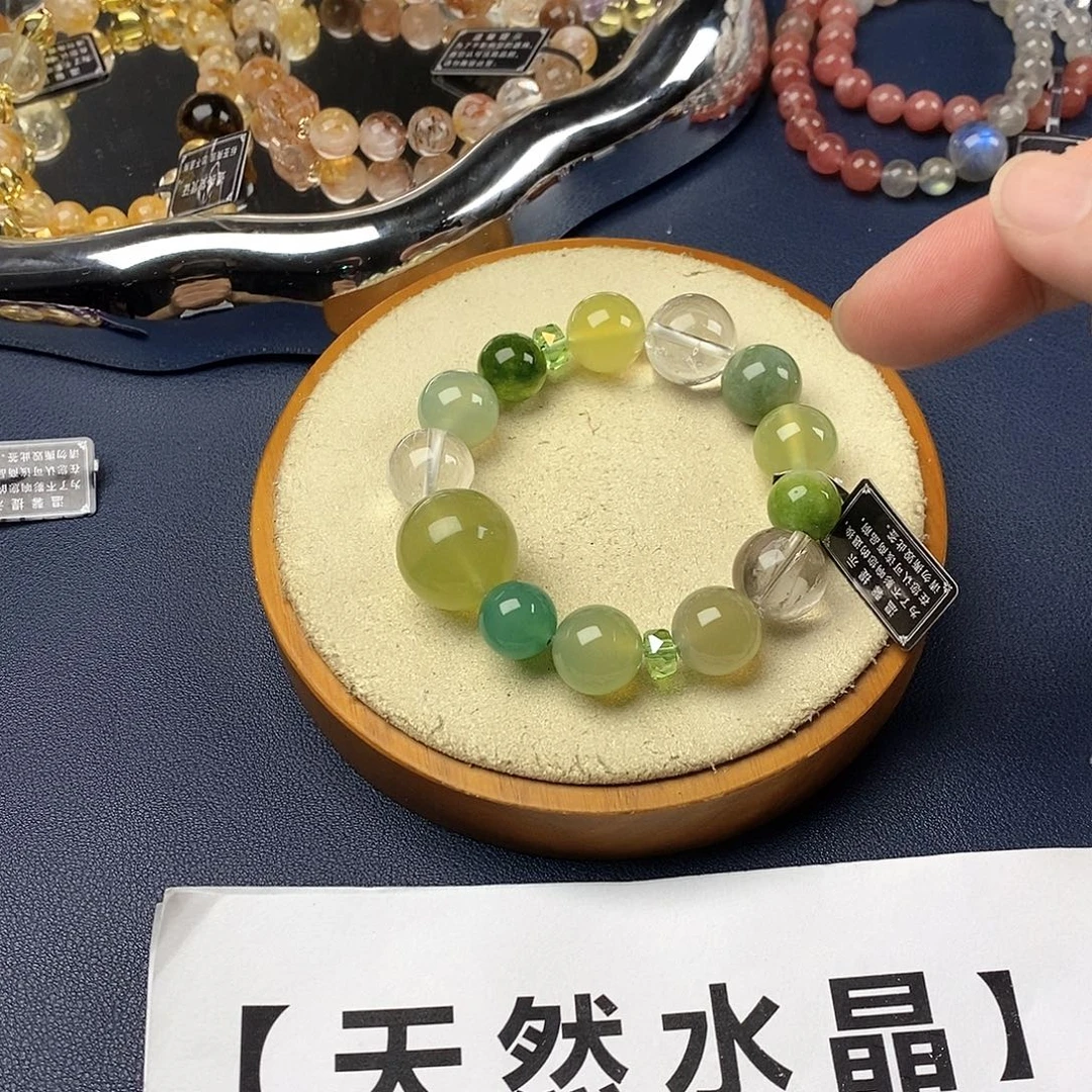 银S925镶嵌手链水晶