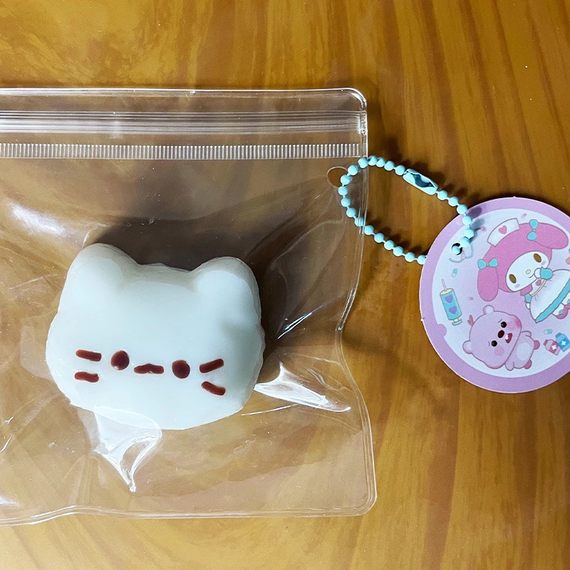 可爱动物硅胶捏捏玩具拆拆乐