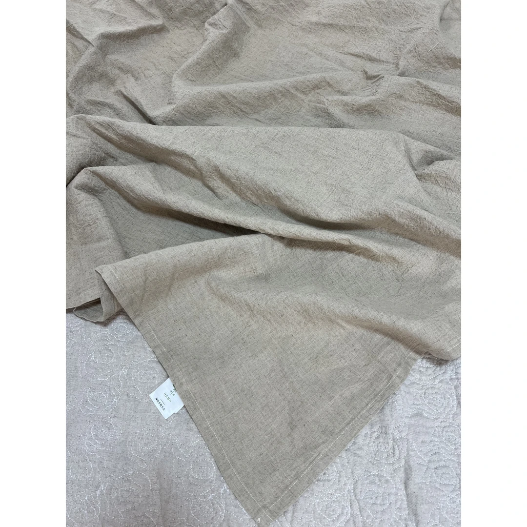 孤品单人床单雨露深本色