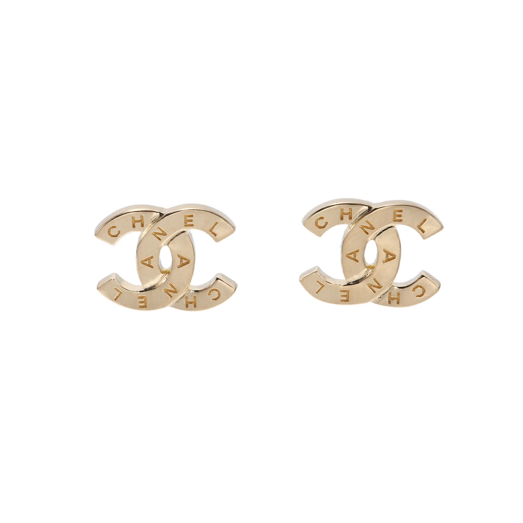 未使用 Chanel/香奈儿 【念念特价】25V 双C字母LOGO 耳环 小号