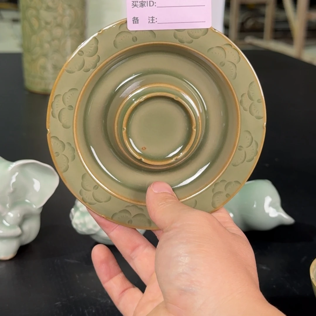 微瑕  手工 盏托  仰山品物 65