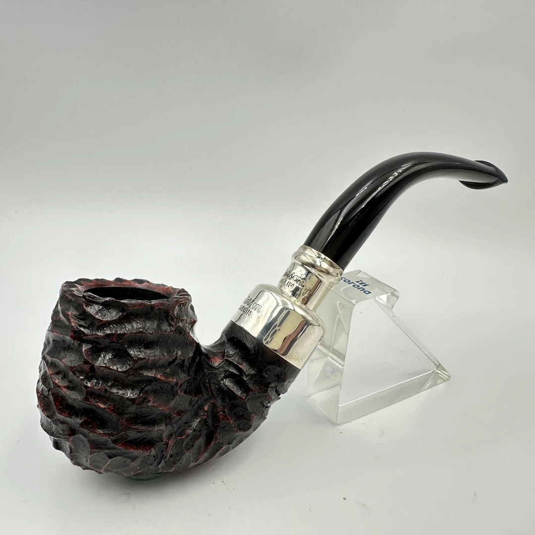 爱尔兰Peterson彼得森925双银饰圈军插314系统石楠木烟斗