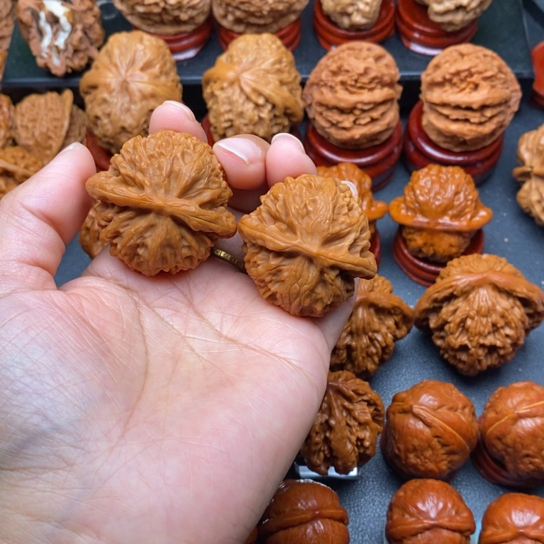 文玩核桃把件39宫灯