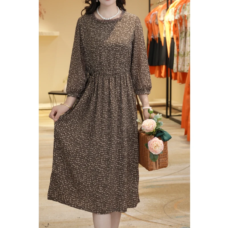 【撤柜断码甩】C2310女装连衣裙气质时尚休闲百搭中长款裙子